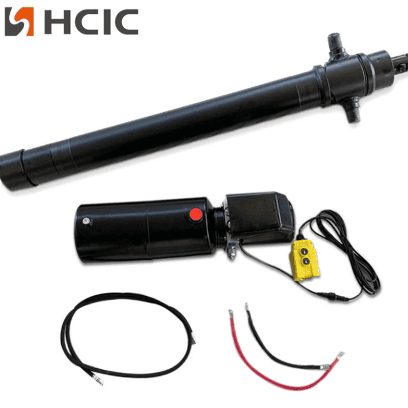 4TG-E90-1000 haagise hüdrosilinder + kohandatud jõuallika kombinatsioon