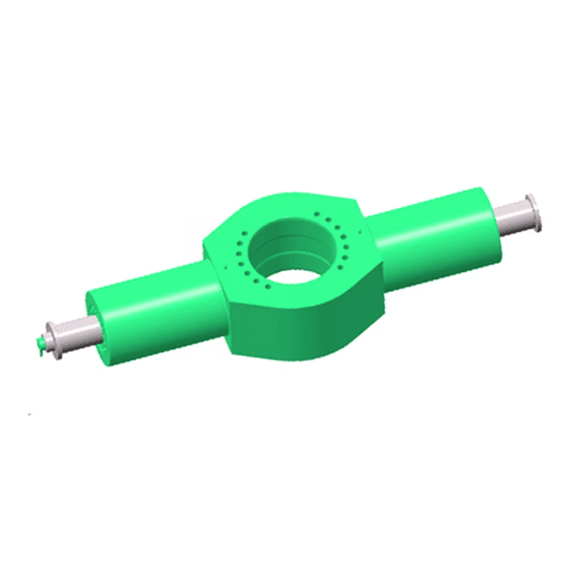 Kahetoimeline hüdrauliline presssilinder