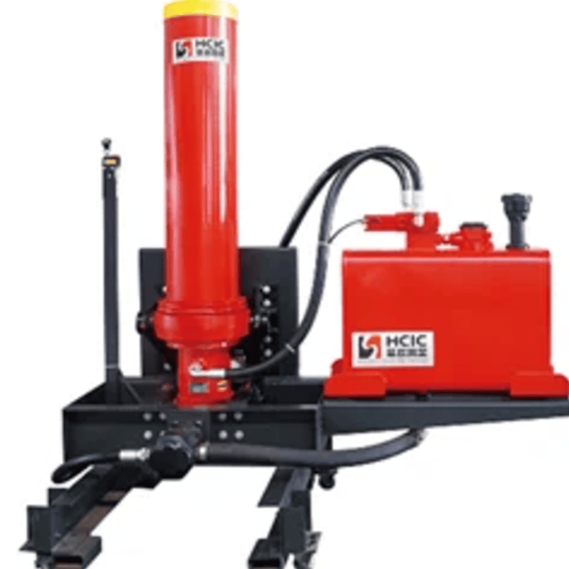 Ees paigaldatud mitmeastmeline hüdrosilinder