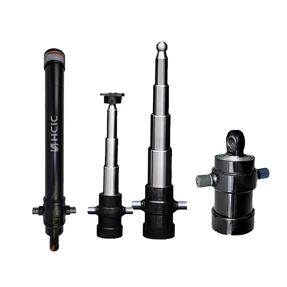 Väikese haagise mitmeastmeline hüdrosilinder